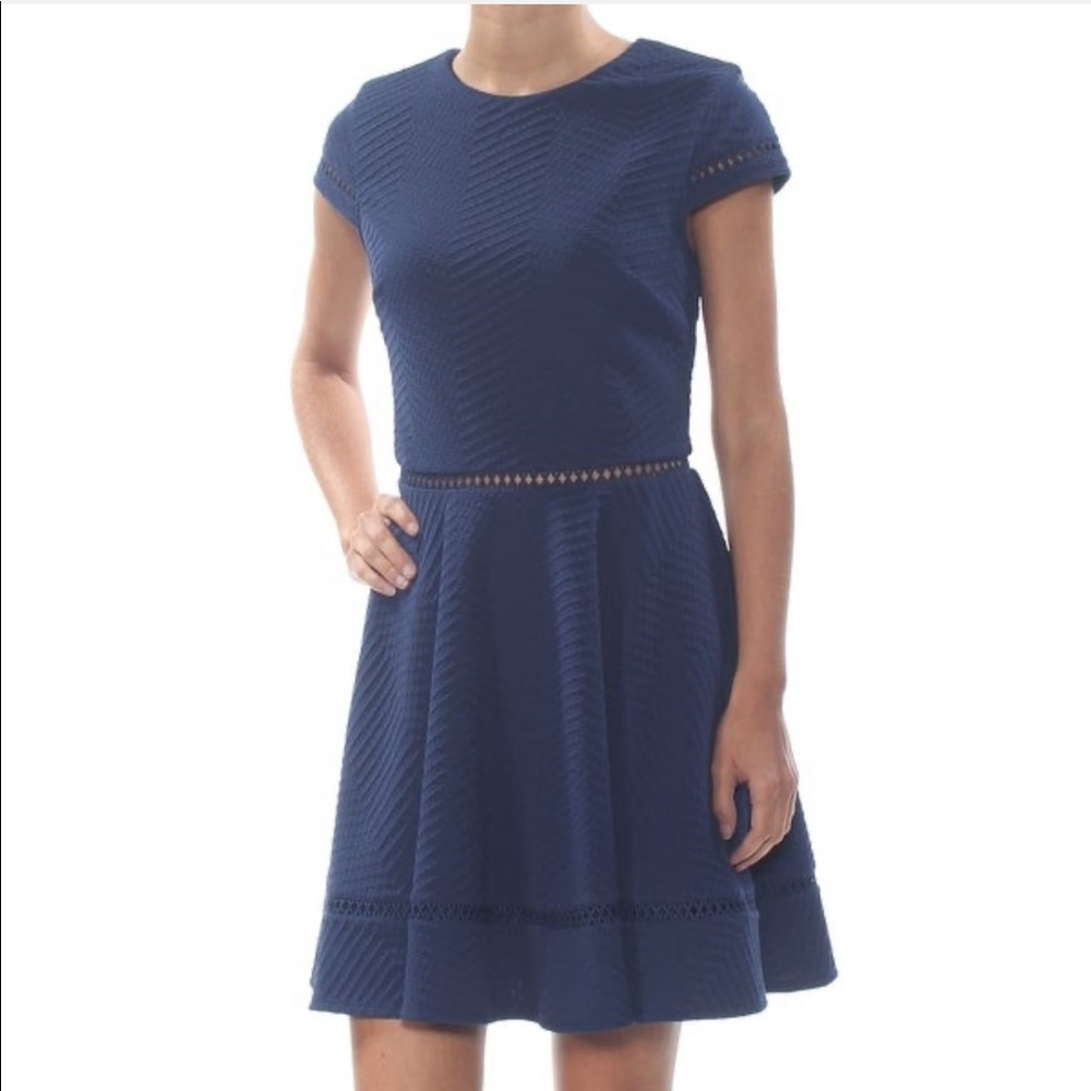 City Studio Navy Dress NWT